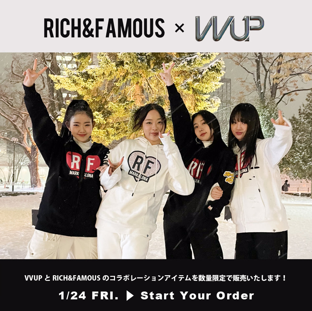 MARK & LONAと韓国発のガールズユニットVVUPがコラボレーション!