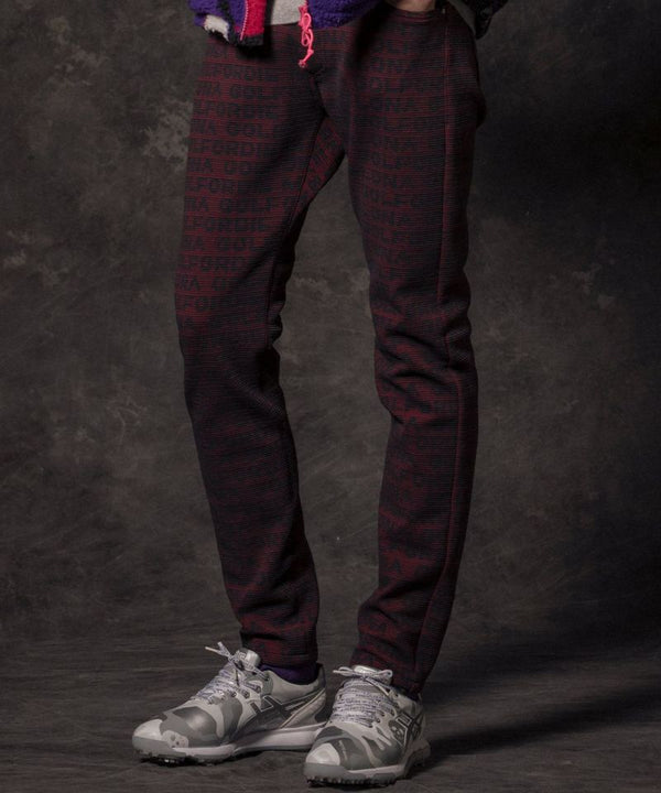 Este Uneven Jaquard Pants | MEN