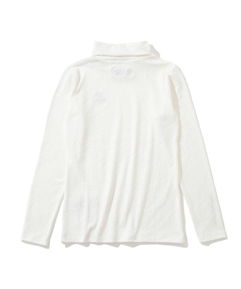 Dialogue Jaquard Turtle Top | WOMEN