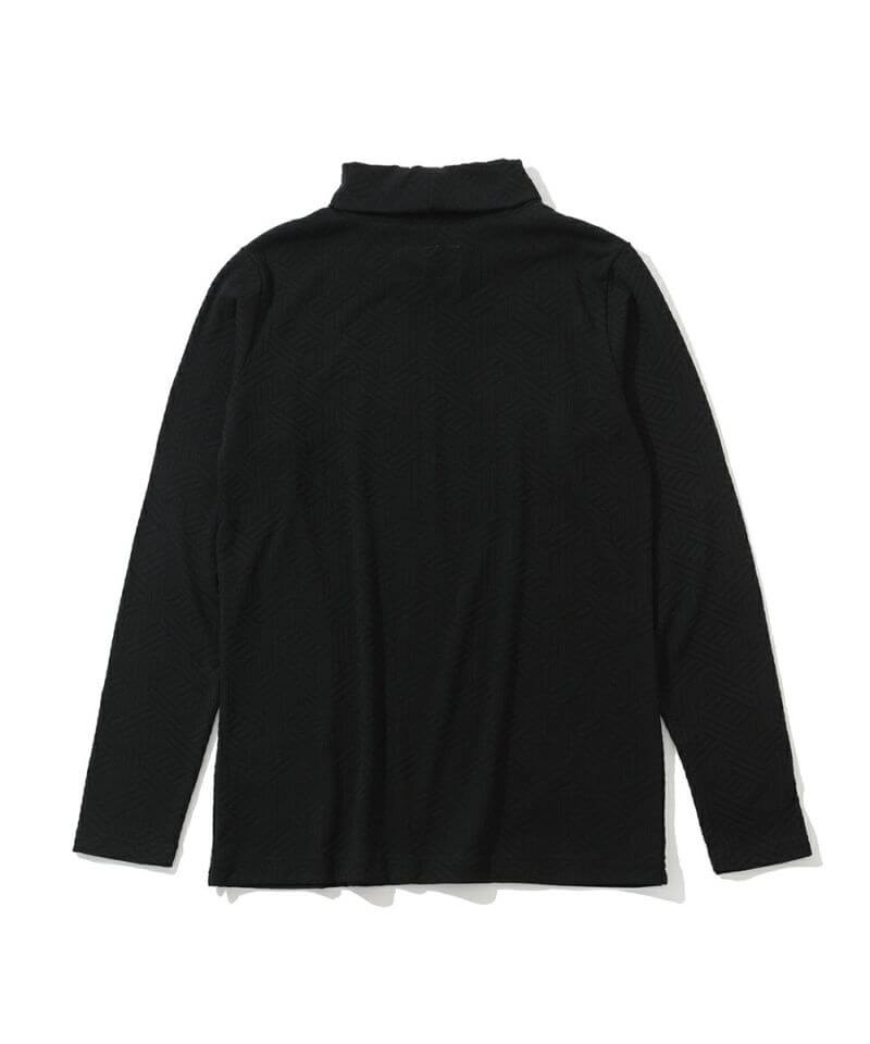 Dialogue Jaquard Turtle Top | WOMEN