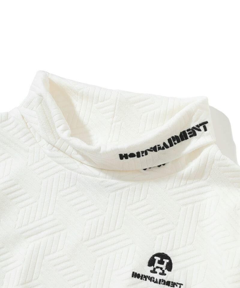 Dialogue Jaquard Turtle Top | WOMEN