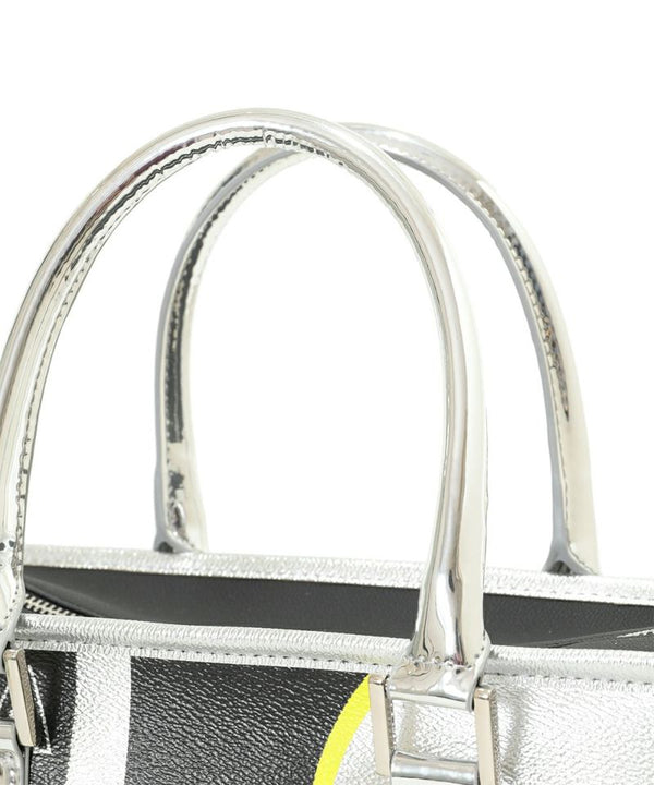 Cray Metallic Cart Bag