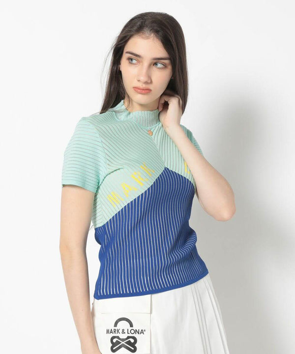 Dual Tone Ribbed Knit | WOMEN