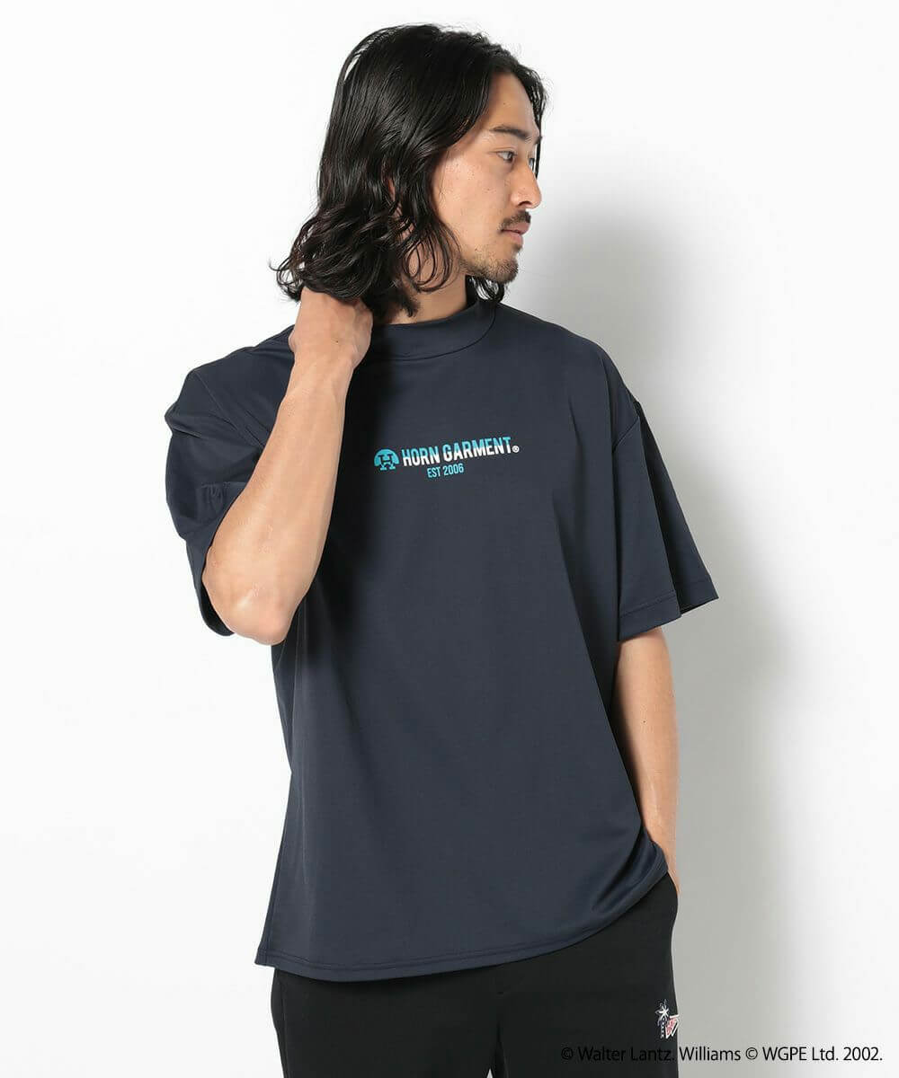 Woody Mock Neck Tee | MEN