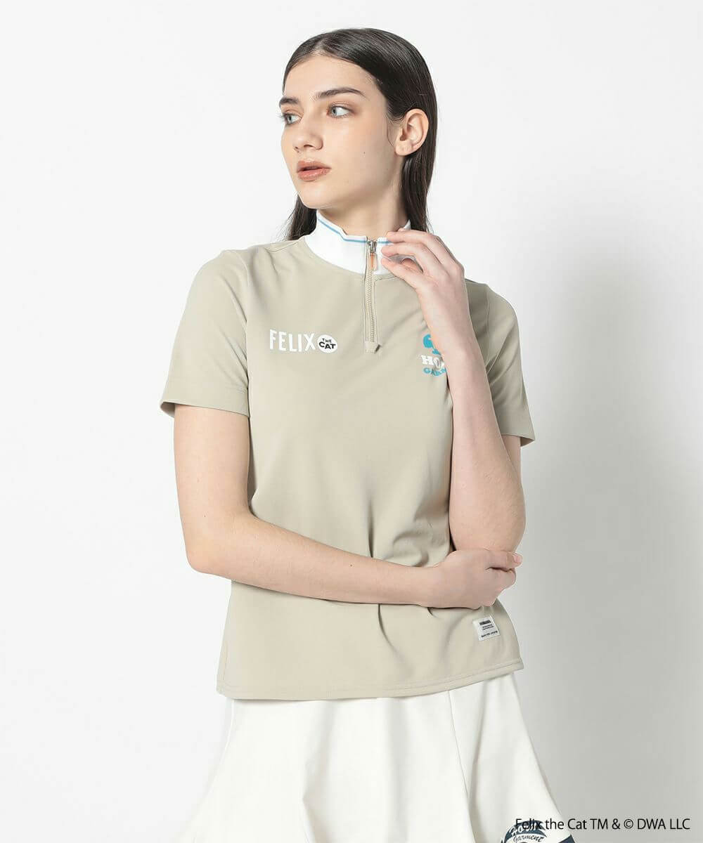 YLB Felix Mock Neck Tee | WOMEN