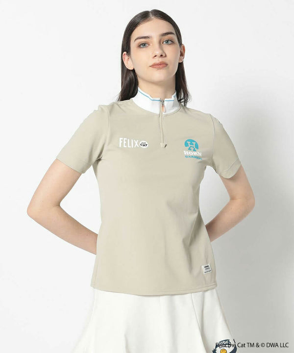 YLB Felix Mock Neck Tee | WOMEN