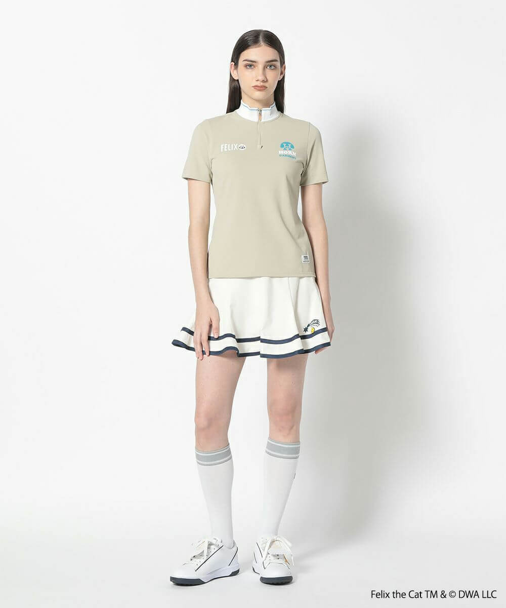 YLB Felix Mock Neck Tee | WOMEN