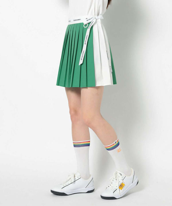 BC Ribbon Pleated Skirt | WOMEN