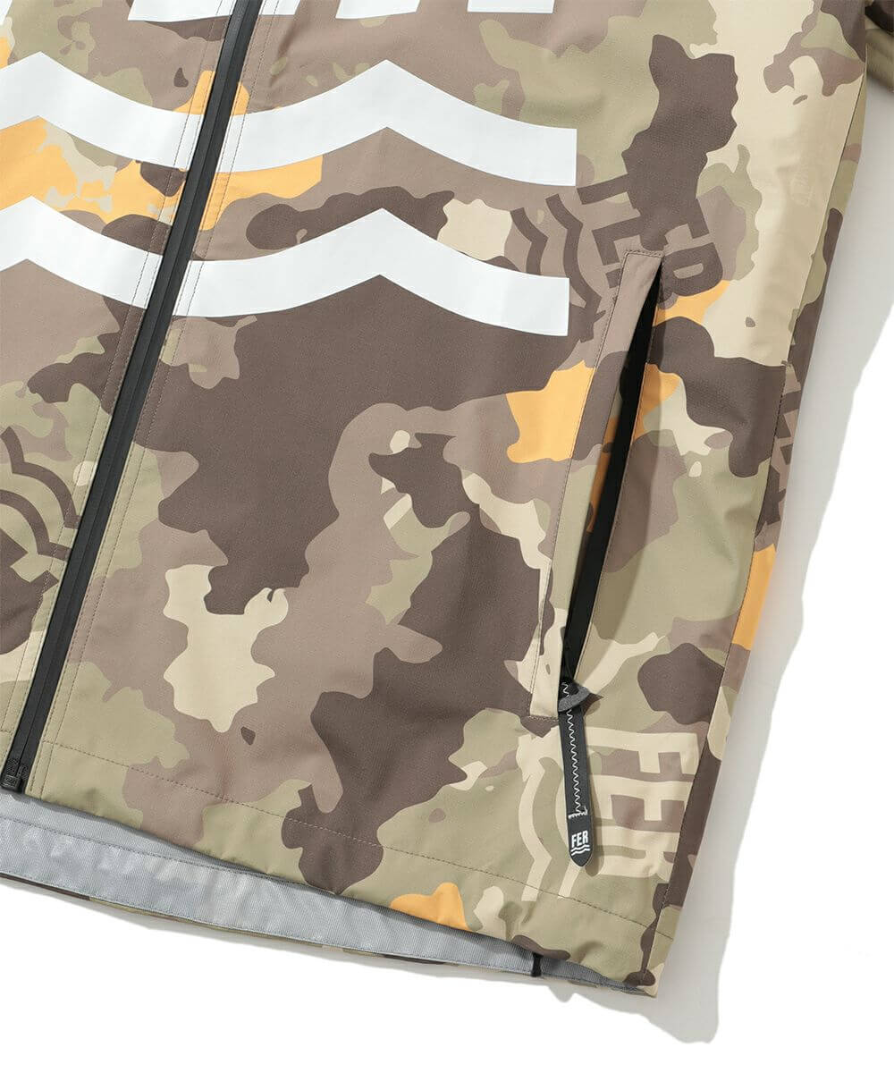 FER Camo Water Proof Jacket | MEN