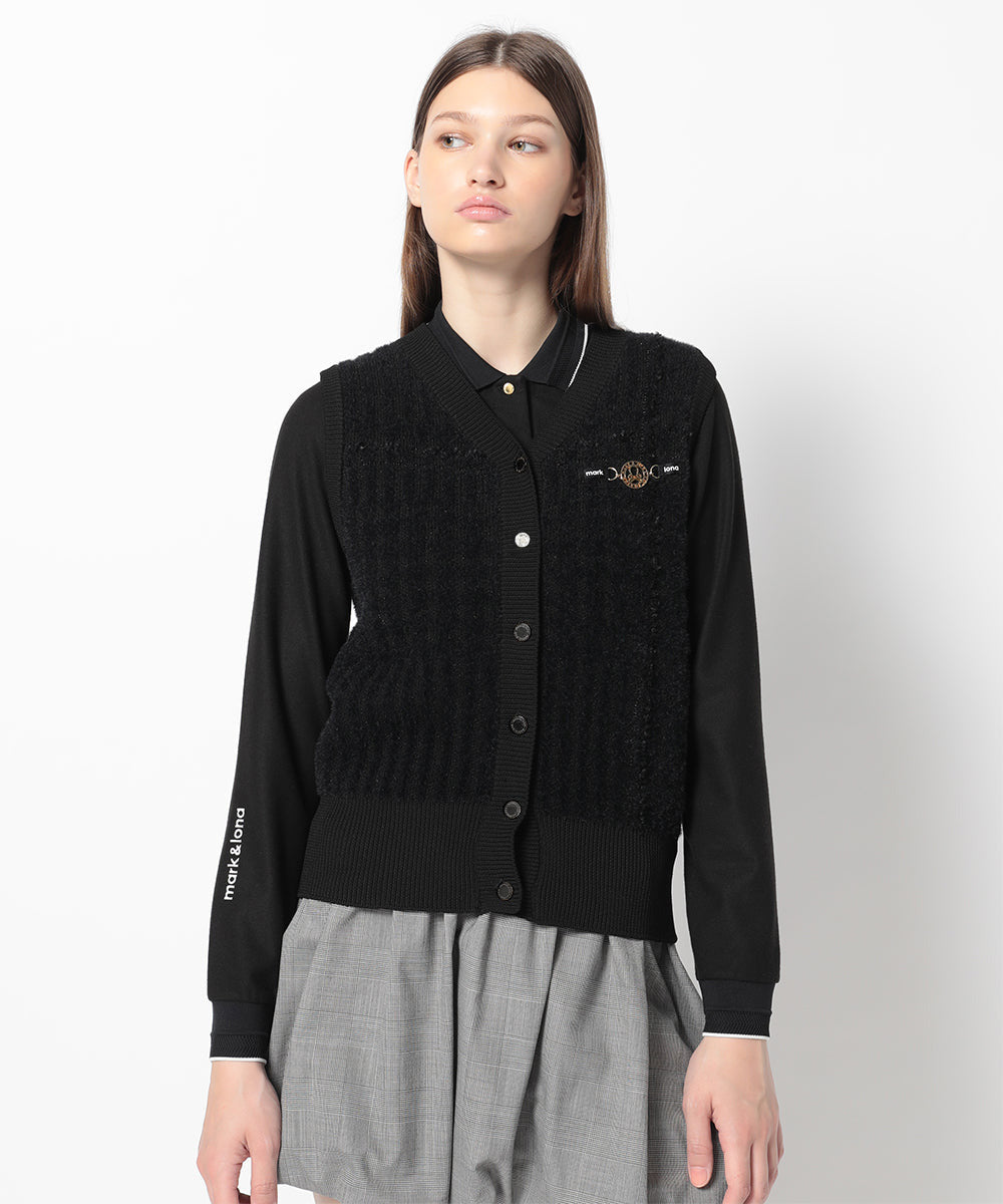 Luminous Glen Jacquard Vest | WOMEN