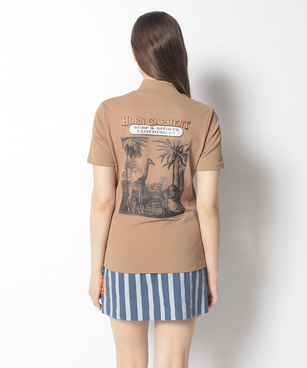 Republis Mock Neck Tee | WOMEN