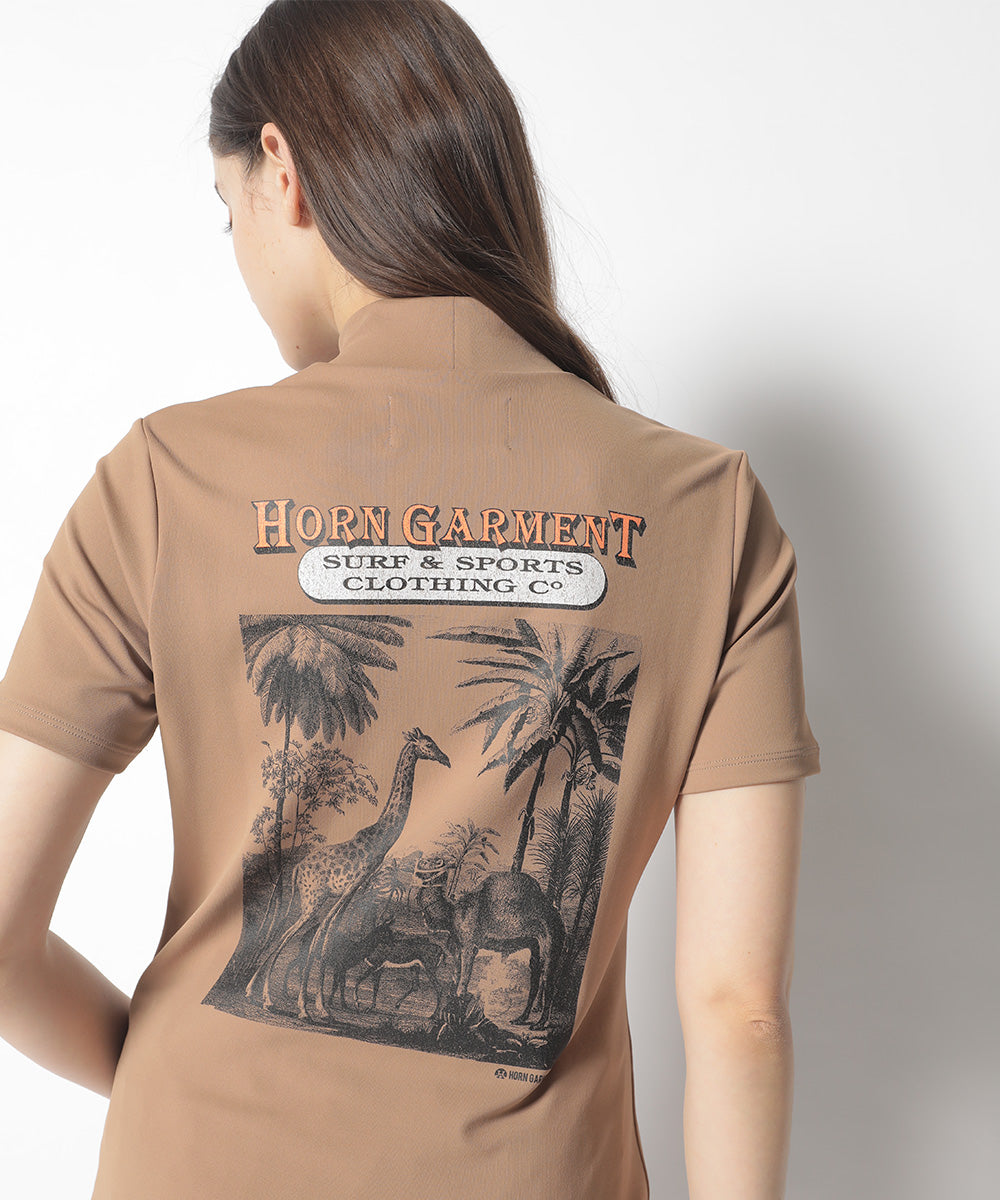 Republis Mock Neck Tee | WOMEN