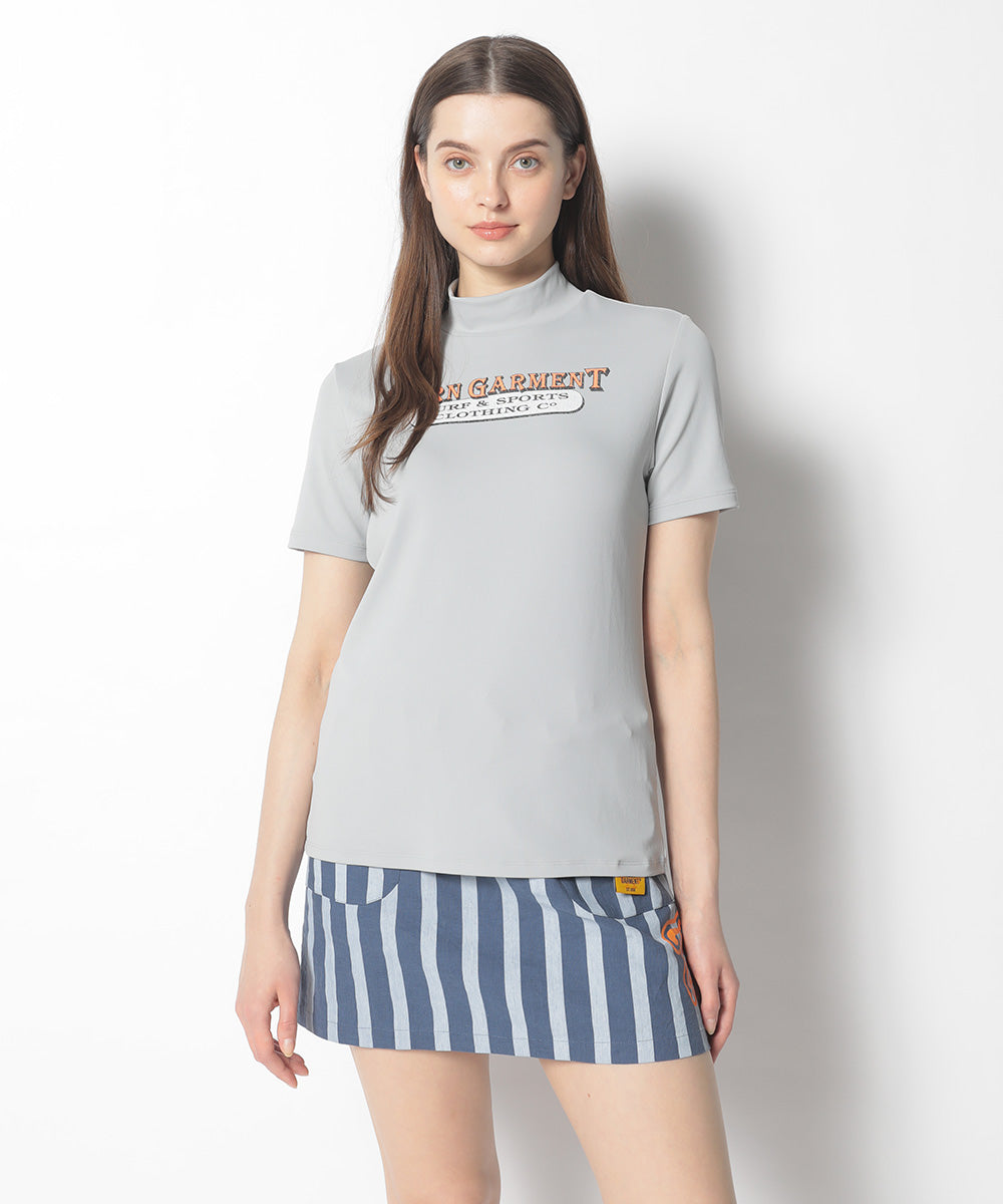 Republis Mock Neck Tee | WOMEN