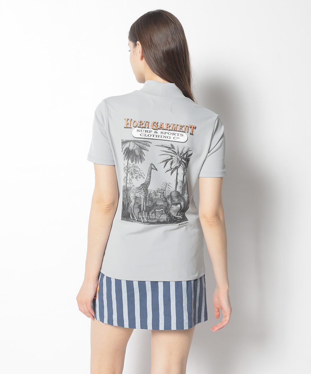 Republis Mock Neck Tee | WOMEN