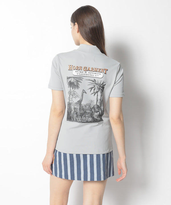 Republis Mock Neck Tee | WOMEN