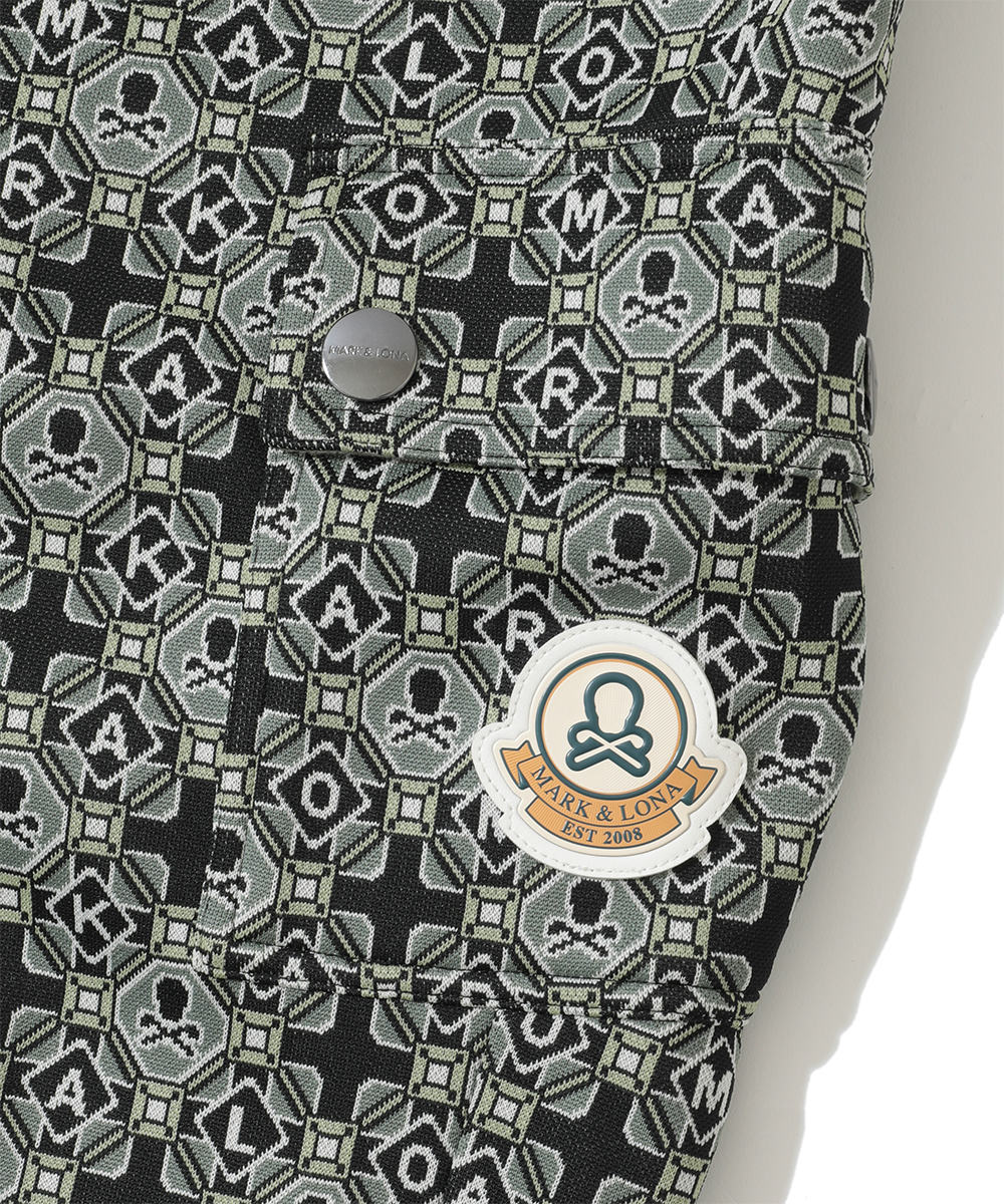 Rosette Jacquard Jersey Trouser | MEN