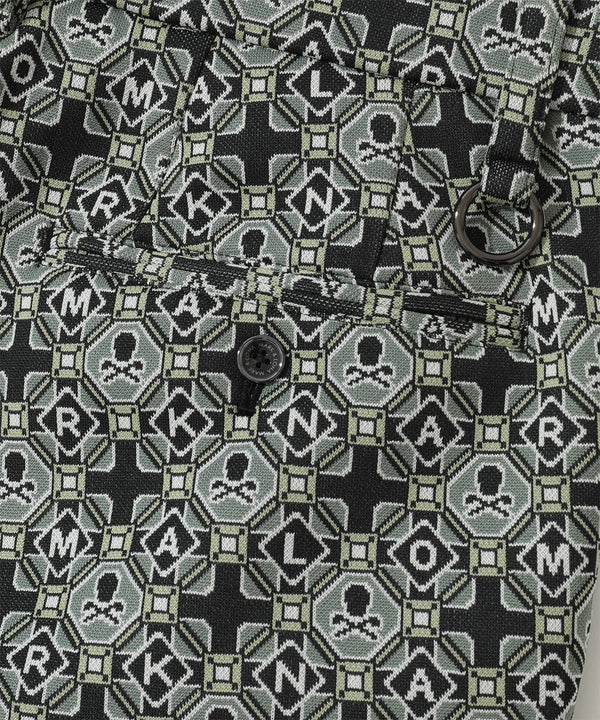 Rosette Jacquard Jersey Trouser | MEN