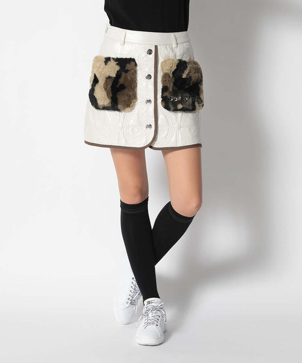 Verve Quilted Skirt | WOMEN