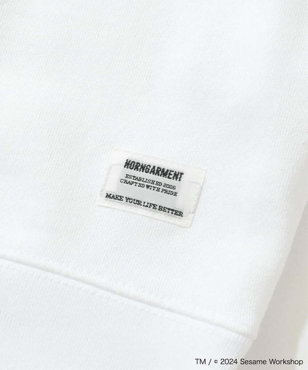 Sesame Street Art Appliqué Crewneck Sweat | MEN and WOMEN