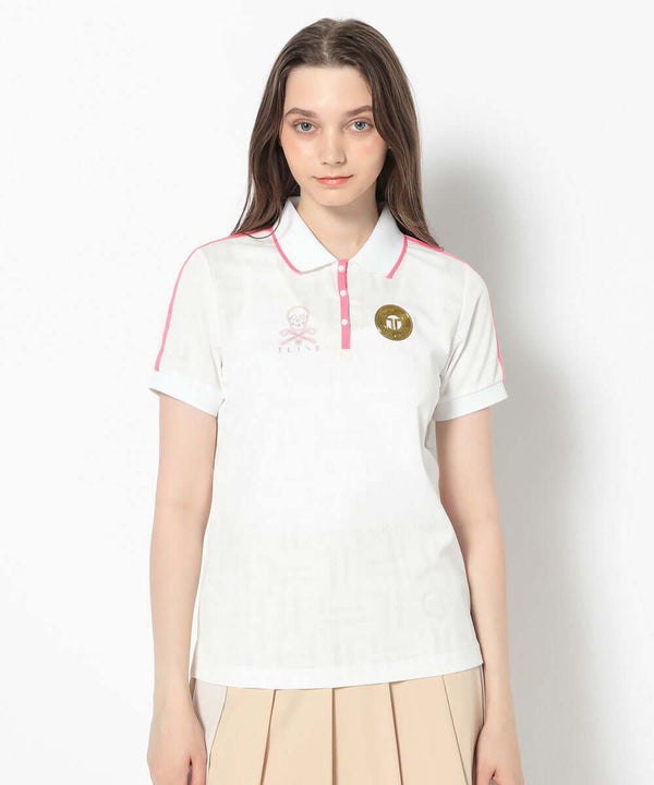 T-Mark Pattern Polo | WOMEN