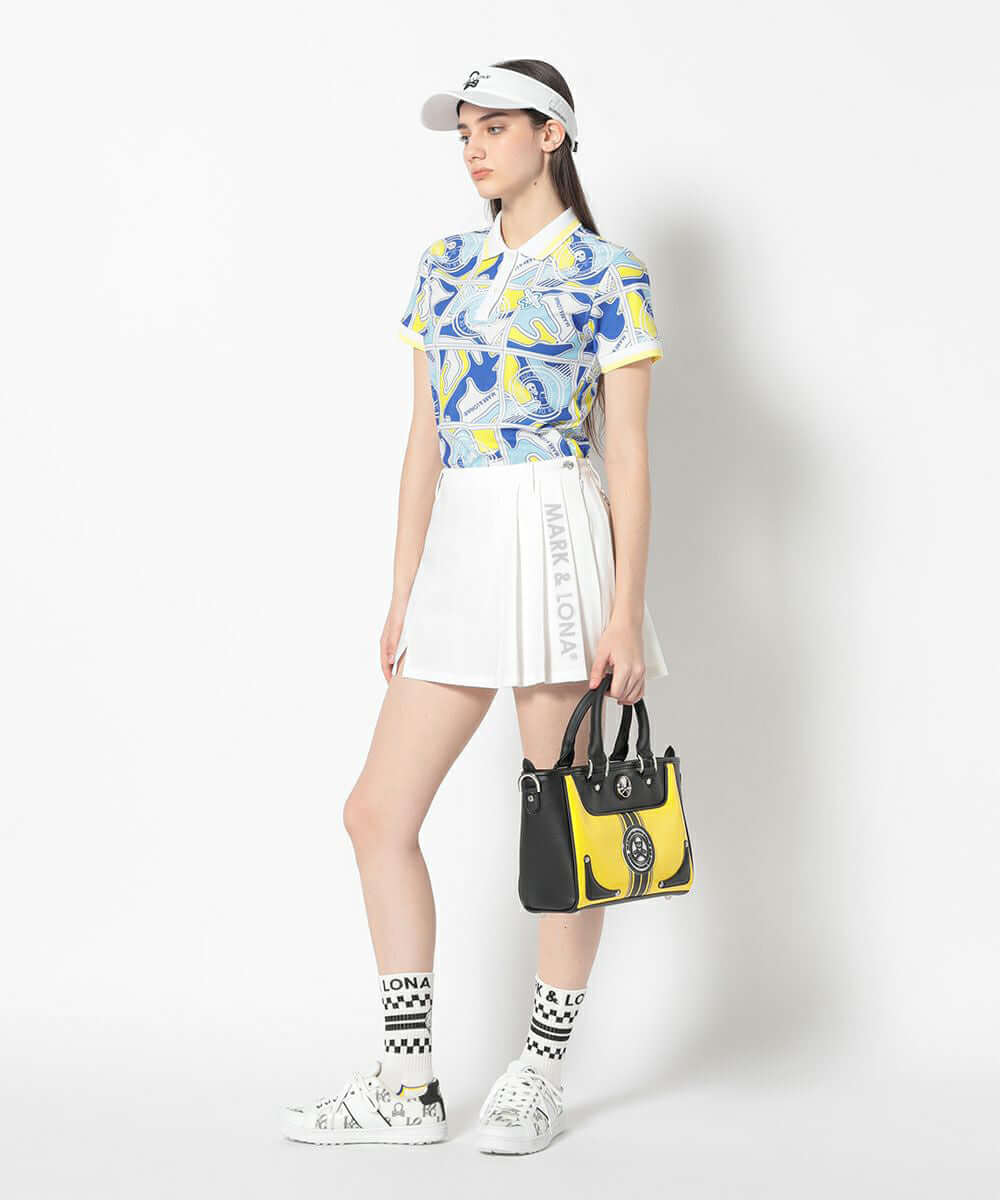 Lotta Asym Pleated Mini Skirt | WOMEN