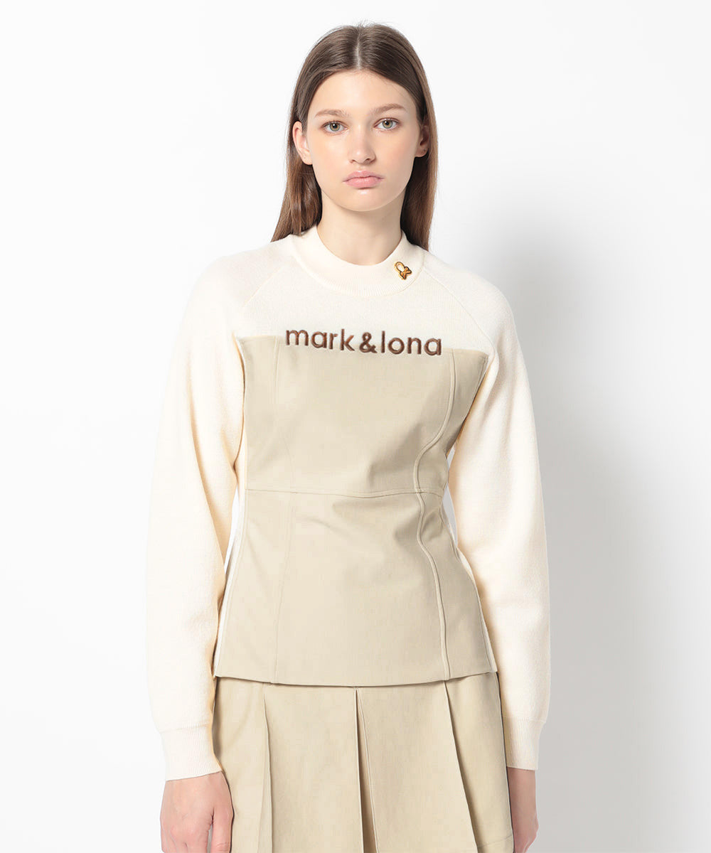 Cornel Contour Fit Combo Pullover | WOMEN