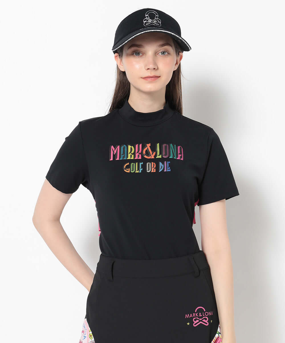 Valentina Scalf Mock Neck Tee | WOMEN