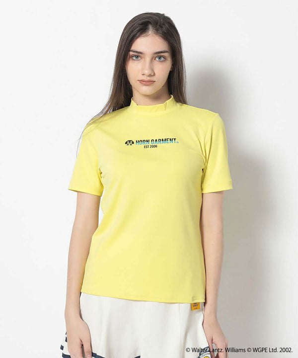 Woddy Mock Neck Tee | WOMEN