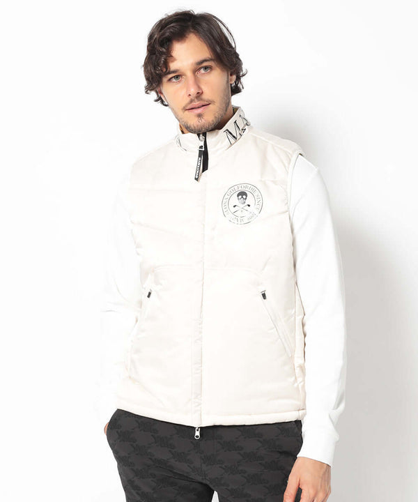 Leo Reversible Pudding Vest | MEN