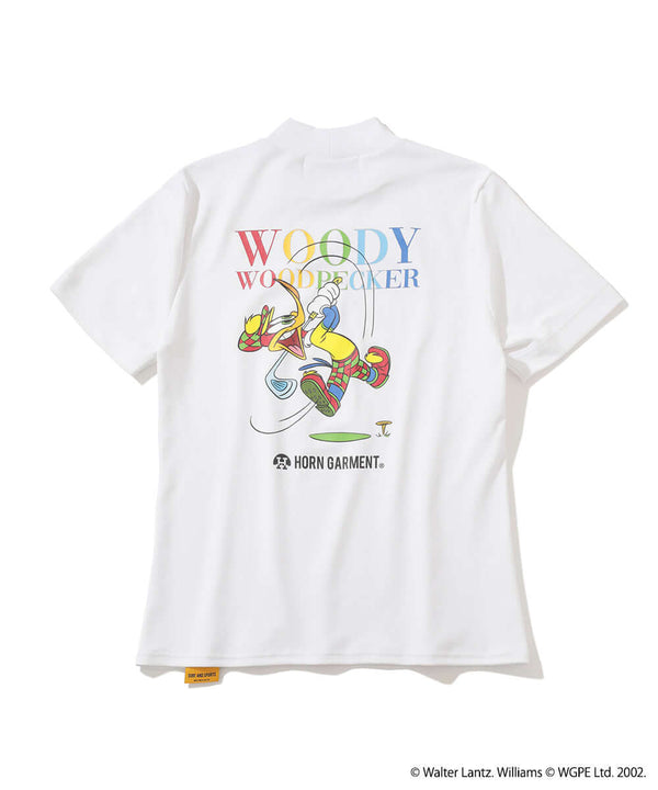 Woddy Mock Neck Tee | WOMEN