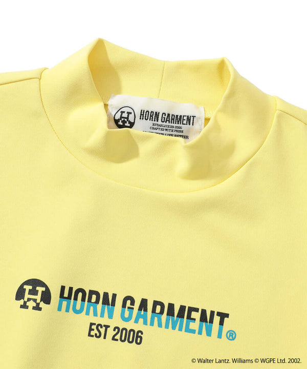 Woddy Mock Neck Tee | WOMEN