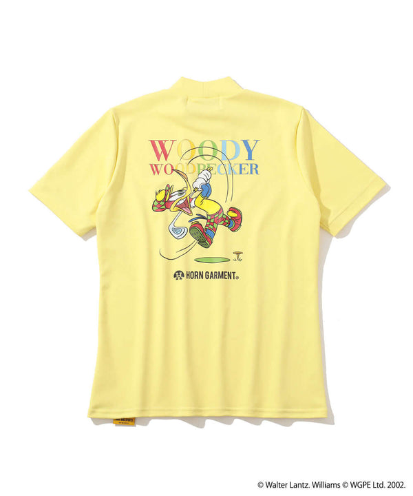 Woddy Mock Neck Tee | WOMEN