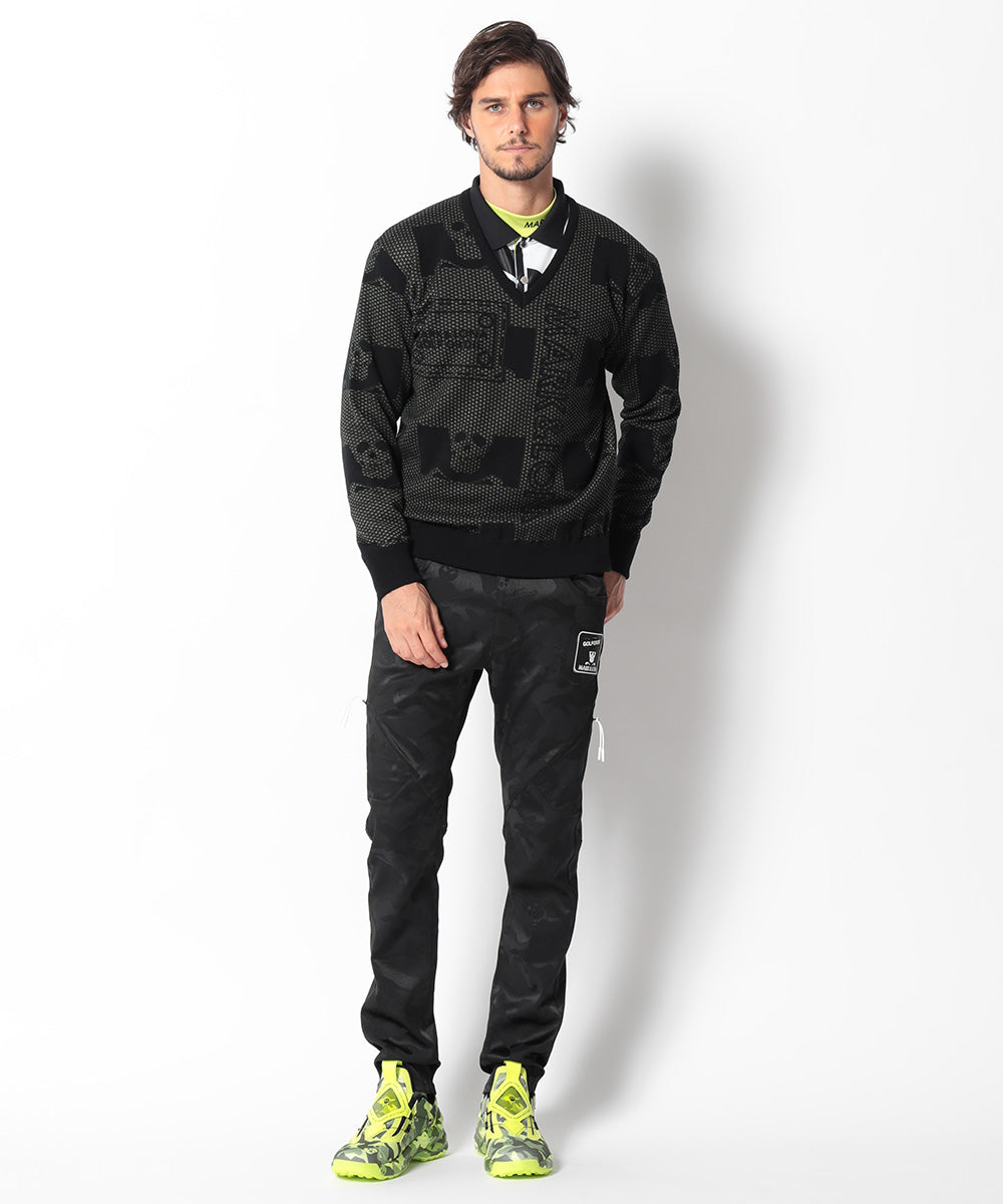 Pave Mesh Vee Knit | MEN