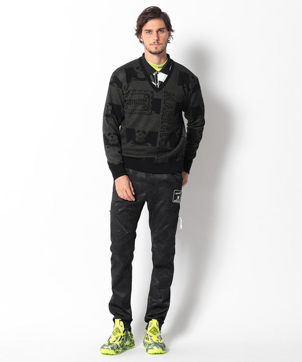 Pave Mesh Vee Knit | MEN