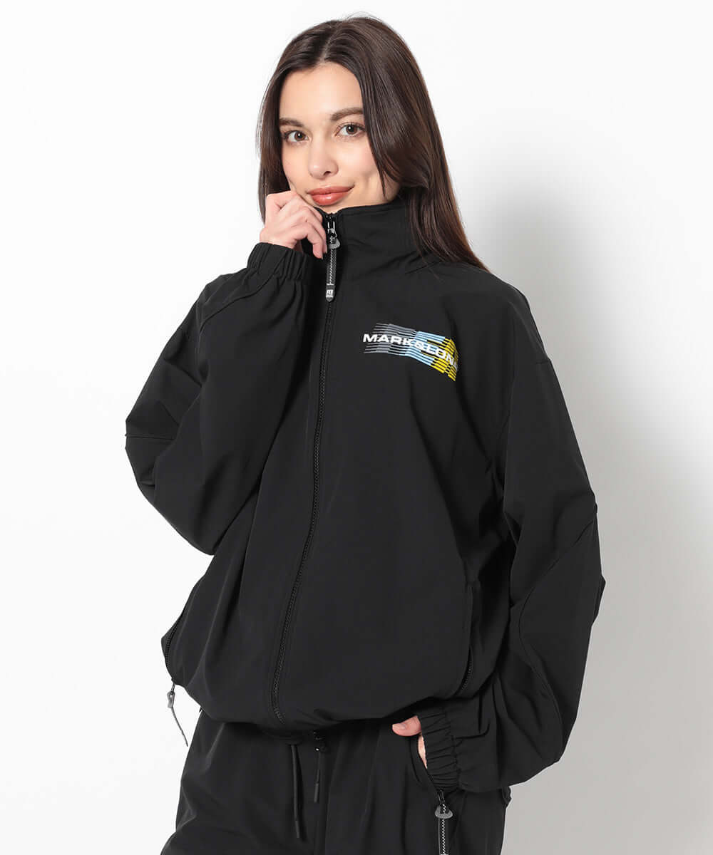 Contour Piped Stand Collar Jacket