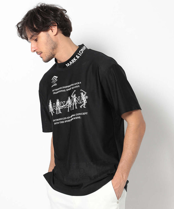 Motion Skull Mock Neck | MEN