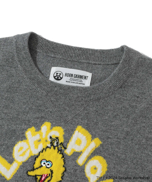 Sesame Street Playhouse Cashmere Sweater | MEN