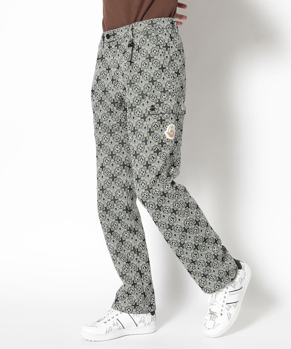 Rosette Jacquard Jersey Trouser | MEN