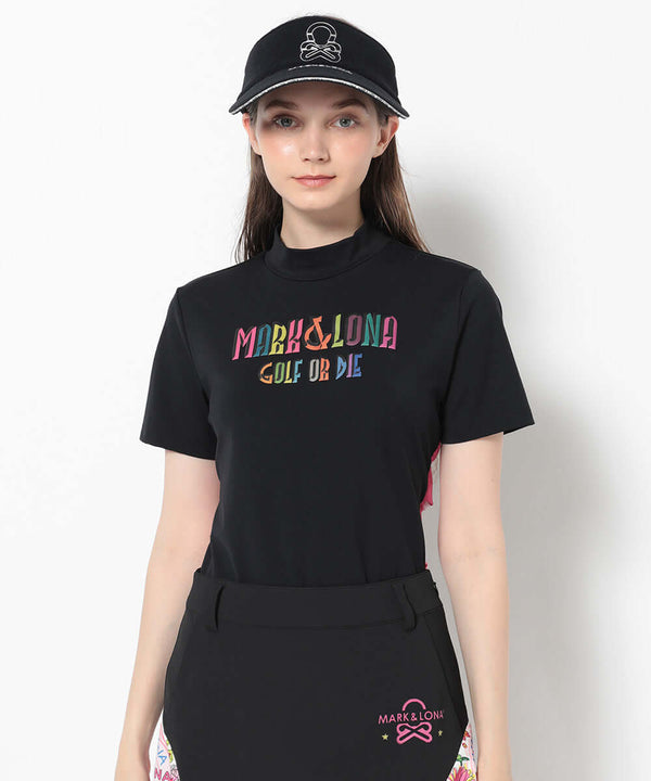 Valentina Scalf Mock Neck Tee | WOMEN