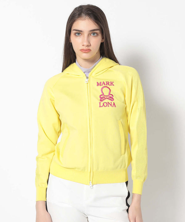 Ever Mesh linned Knit Hoodie | WOMEN