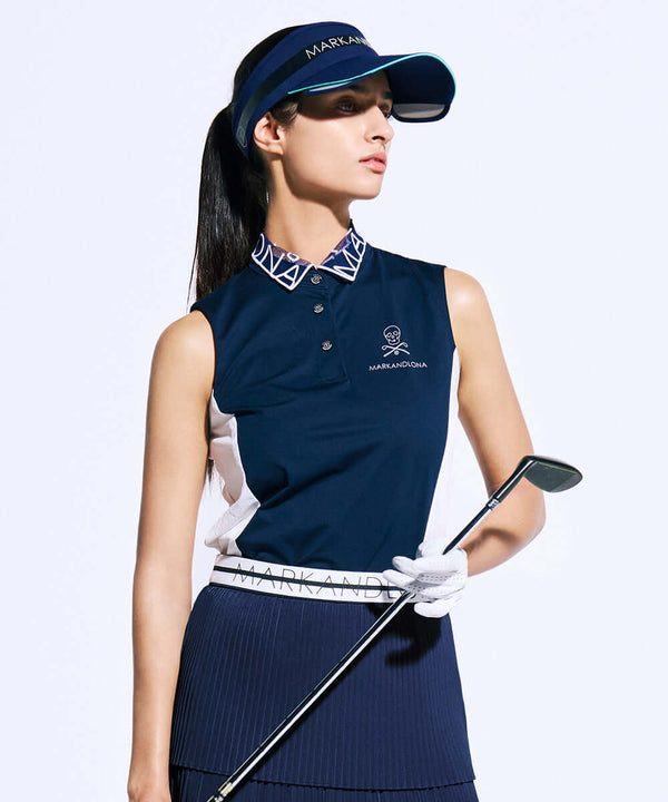 SLP Sleeveless Polo | WOMEN