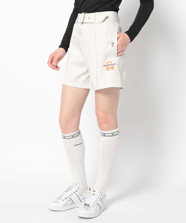 Lustra Belted Shorts | WOMEN