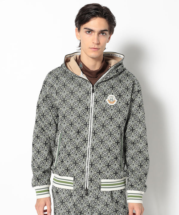 Rosette Jacquard Jersey Hoodie | MEN
