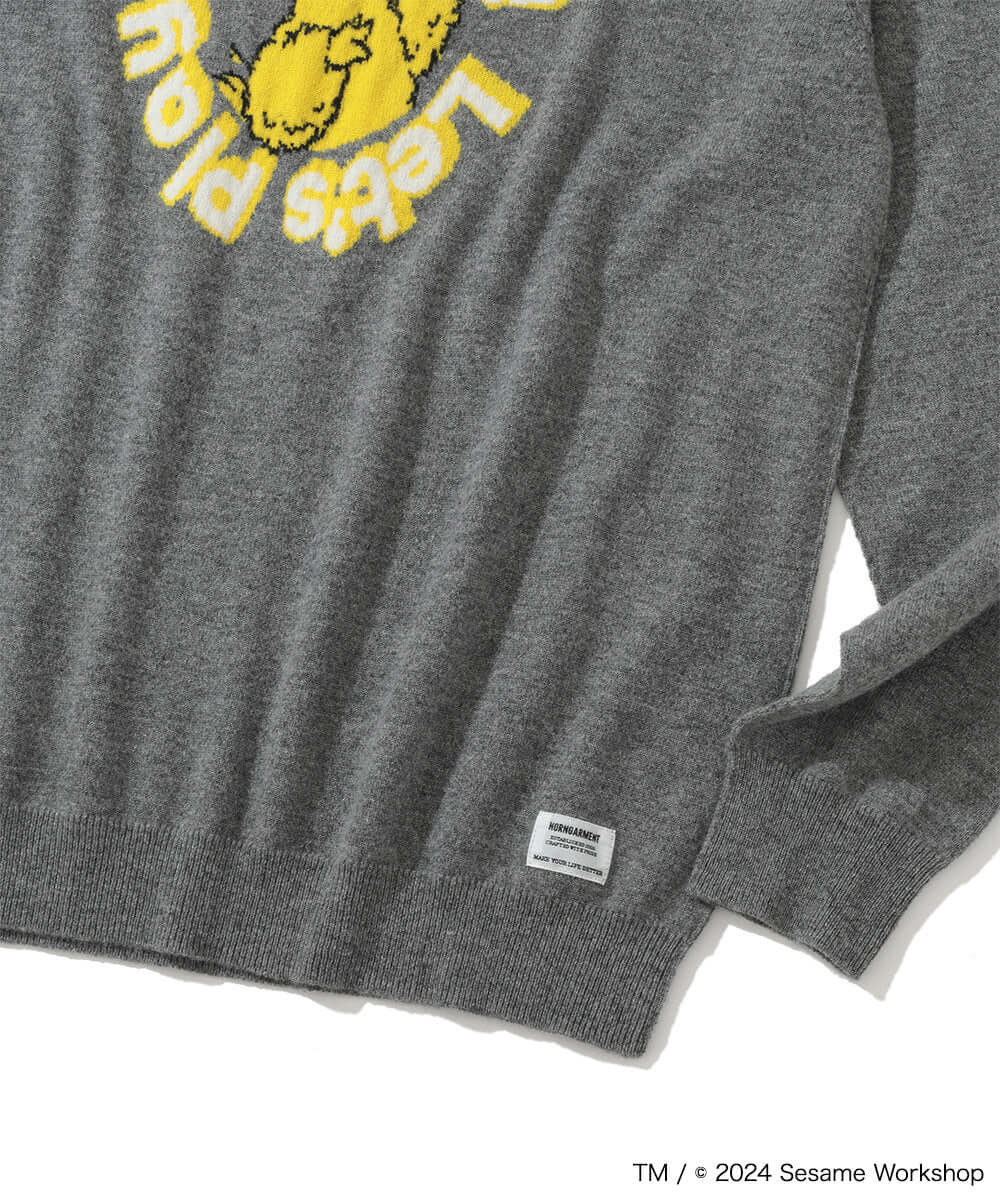 Sesame Street Playhouse Cashmere Sweater | MEN