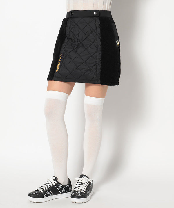 Merge Boa Quilted Skirt | WOMEN