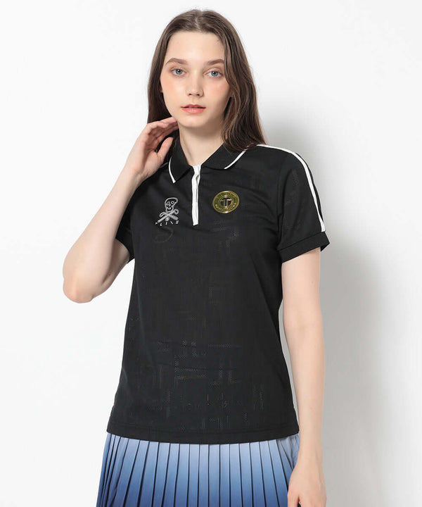 T-Mark Pattern Polo | WOMEN