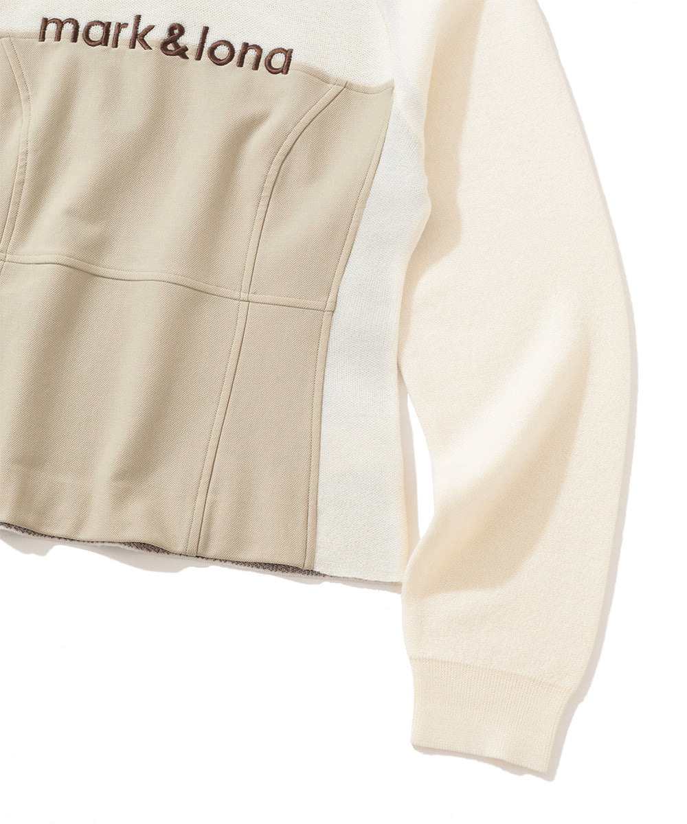 Cornel Contour Fit Combo Pullover | WOMEN