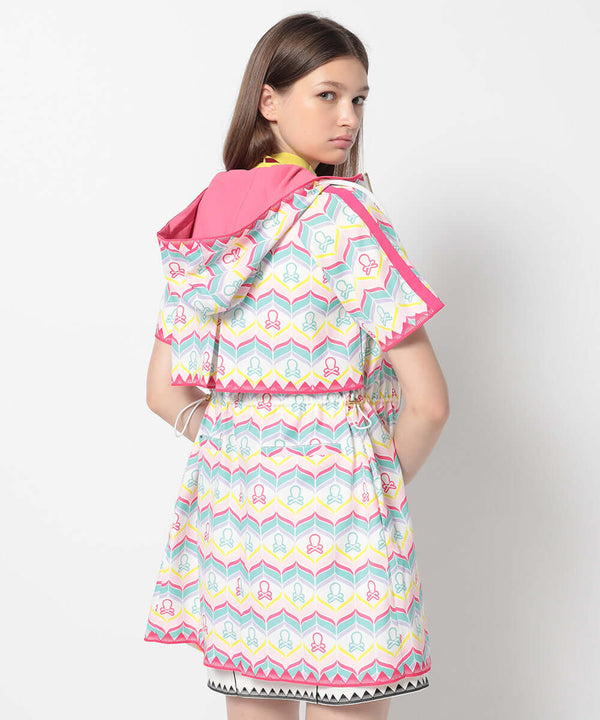 Vase Hooded Vent Dress | WOMEN