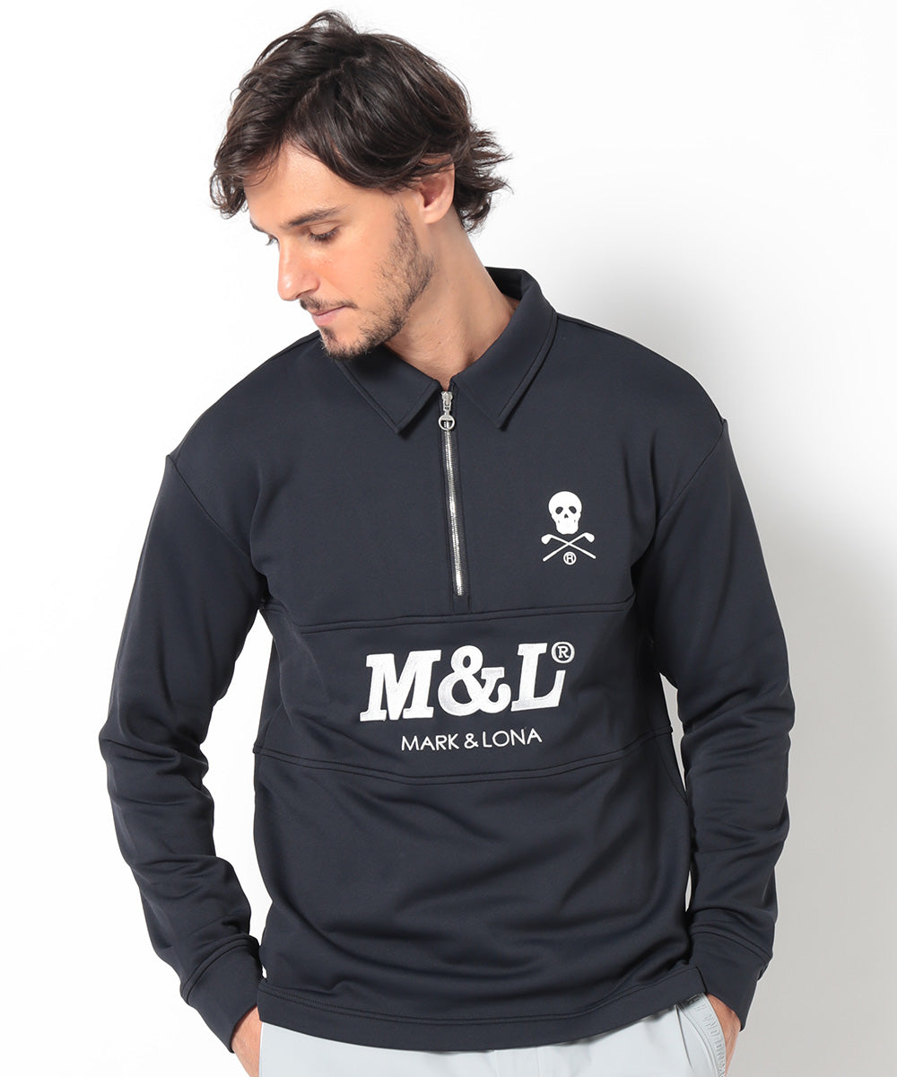 Escalade Zip Fleece Polo | MEN