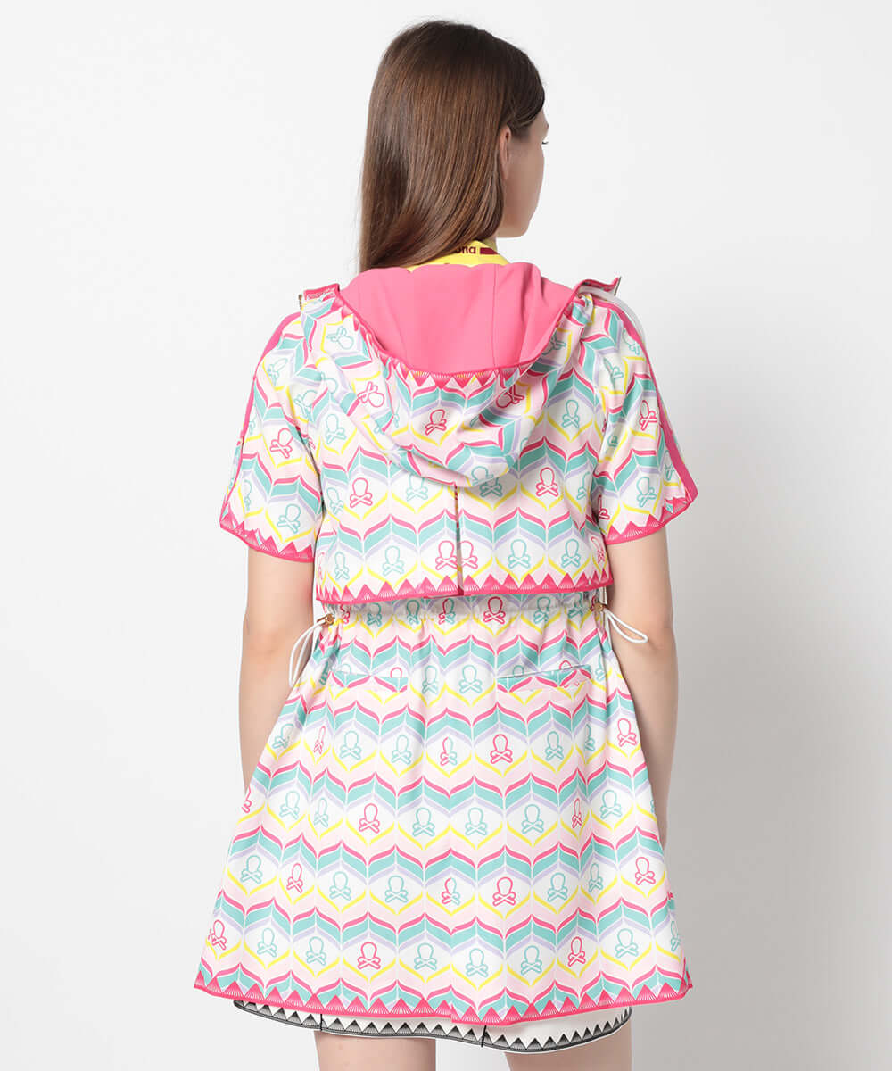 Vase Hooded Vent Dress | WOMEN